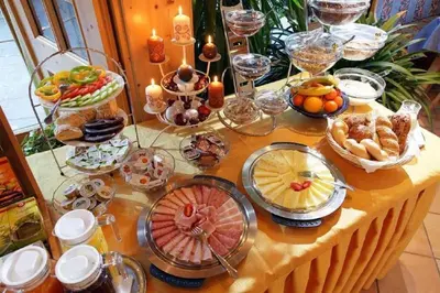 Essen in der Pension oder in der Nähe