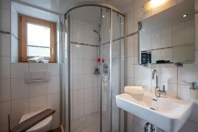 Ein Badezimmer in der Unterkunft Ferienwohnung Taschler