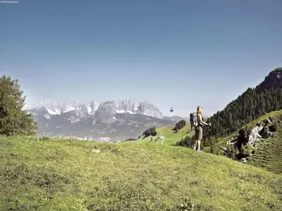 Naturlandschaft in der Nähe des Ferienhauses