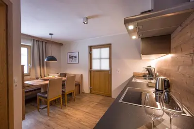 Küche/Küchenzeile in der Unterkunft Apartment Gerlos 183