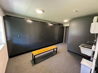 Küche/Küchenzeile in der Unterkunft Appartement Kramerhaus