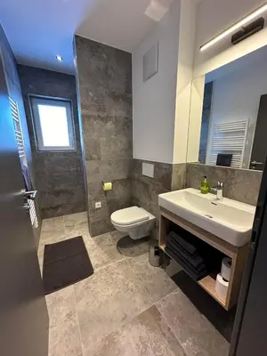 Ein Badezimmer in der Unterkunft Appartement Kramerhaus