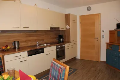 Küche/Küchenzeile in der Unterkunft Haus Markus