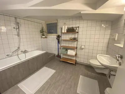 Ein Badezimmer in der Unterkunft Appartement Pleikner