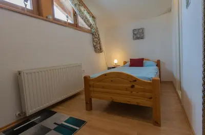 Ein Bett oder Betten in einem Zimmer der Unterkunft Apart Georg