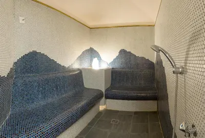 Ein Sitzbereich in der Unterkunft Hotel Simmerlwirt