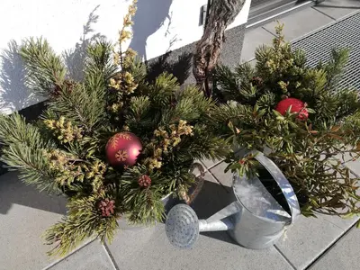 Ein Garten an der Unterkunft Landhaus Desiree
