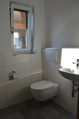 Ein Badezimmer in der Unterkunft Landhaus Desiree