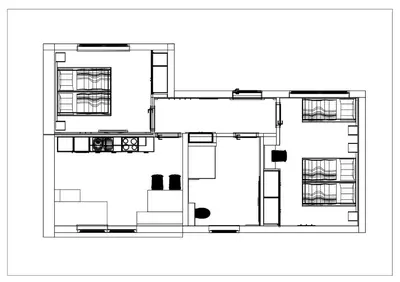 Grundriss der Unterkunft Chalet Waschkuchl