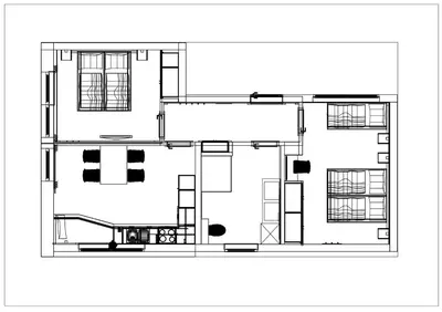 Grundriss der Unterkunft Chalet Waschkuchl