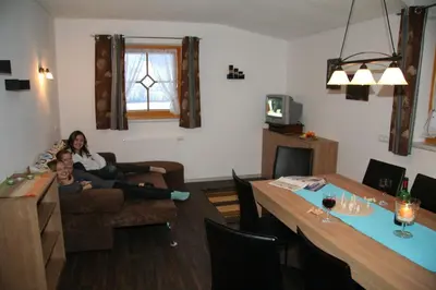 TV/Unterhaltungsangebot in der Unterkunft Ferienwohnung Rahm