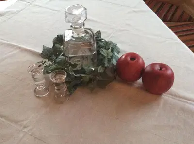 Getränke in der Unterkunft Ferienwohnung Rahm