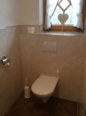 Ein Badezimmer in der Unterkunft Ferienwohnung Rahm