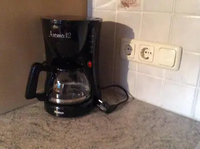 Kaffee-/Teezubehör in der Unterkunft Ferienwohnung Rahm