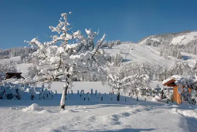 Das Glaagut - Familie Hain im Winter