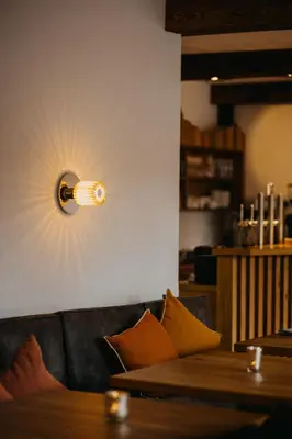Ein Sitzbereich in der Unterkunft Hotel Alpin Tyrol - Kitzbüheler Alpen