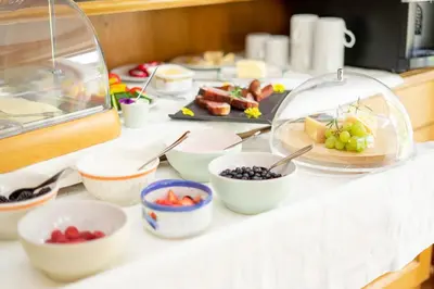 Essen in der Pension oder in der Nähe