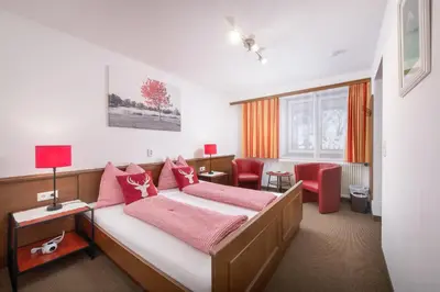 Ein Bett oder Betten in einem Zimmer der Unterkunft Gästehaus Greger