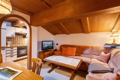 TV/Unterhaltungsangebot in der Unterkunft Appartement Erler
