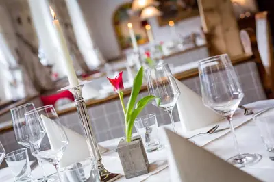 Getränke in der Unterkunft Berghotel Ronach