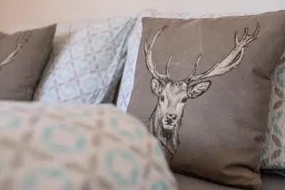 Ein Bett oder Betten in einem Zimmer der Unterkunft Apartments Wimpissinger