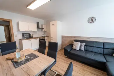 Küche/Küchenzeile in der Unterkunft Apartments Wimpissinger