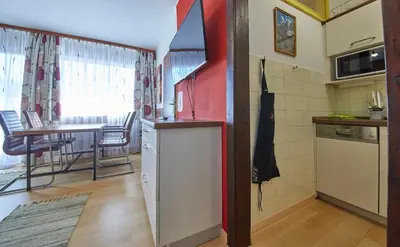Küche/Küchenzeile in der Unterkunft Appartement Active