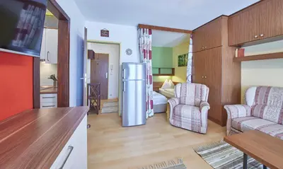 Küche/Küchenzeile in der Unterkunft Appartement Active