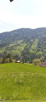 Naturlandschaft in der Nähe des Bauernhofs