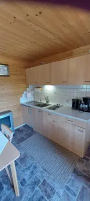 Küche/Küchenzeile in der Unterkunft Bichlhof Riedenberg