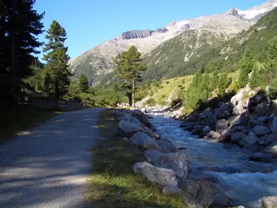 Naturlandschaft in der Nähe der Ferienwohnung