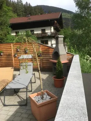 Ein Balkon oder eine Terrasse in der Unterkunft Ferienwohnung Walder