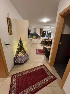 Ein Bett oder Betten in einem Zimmer der Unterkunft Ferienwohnung Walder
