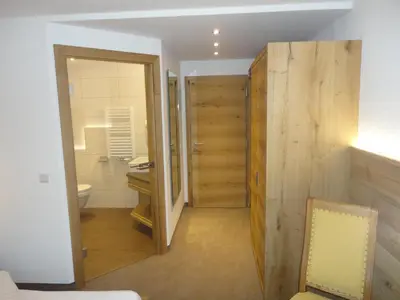 Ein Badezimmer in der Unterkunft Hotel Gasthof Jäger Zillertal