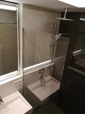 Ein Badezimmer in der Unterkunft Apartments Aeon