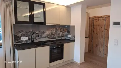 Küche/Küchenzeile in der Unterkunft Apartments Aeon