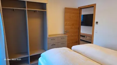 Ein Bett oder Betten in einem Zimmer der Unterkunft Apartments Aeon