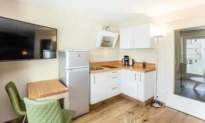 Küche/Küchenzeile in der Unterkunft Kitzbühel City 1