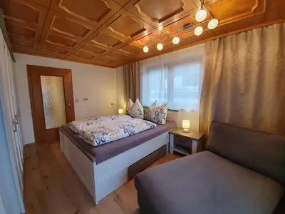 Ein Bett oder Betten in einem Zimmer der Unterkunft Haus Lisa