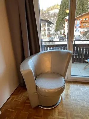 Ein Sitzbereich in der Unterkunft Appartement Comfy