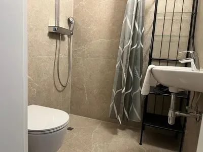 Ein Badezimmer in der Unterkunft Appartement Comfy