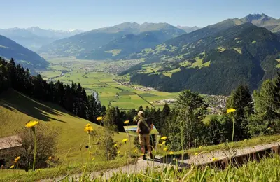 Naturlandschaft in der Nähe der Ferienwohnung