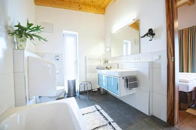 Ein Bett oder Betten in einem Zimmer der Unterkunft Greenhome Appartement