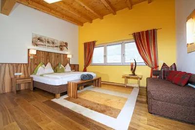 Ein Bett oder Betten in einem Zimmer der Unterkunft Greenhome Appartement