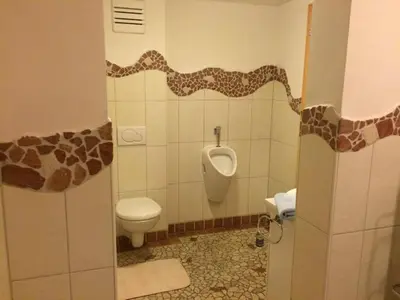 Ein Badezimmer in der Unterkunft Familienferienwohnung Manuela Scherer
