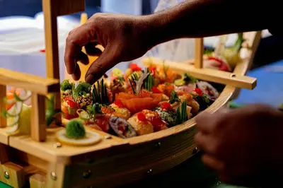 Essen im Hotel oder in der Nähe