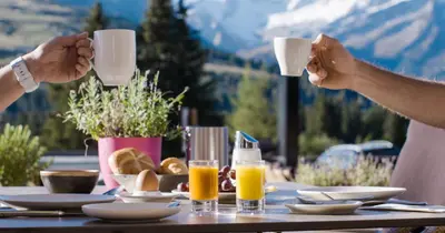 Getränke in der Unterkunft MY ALPENWELT Resort