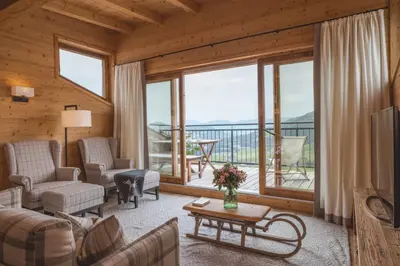 Naturlandschaft in der Nähe der Ferienwohnung