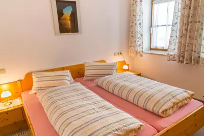 Ein Bett oder Betten in einem Zimmer der Unterkunft Appartement Seibl