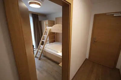 Ein Bett oder Betten in einem Zimmer der Unterkunft Haus Dorfblick